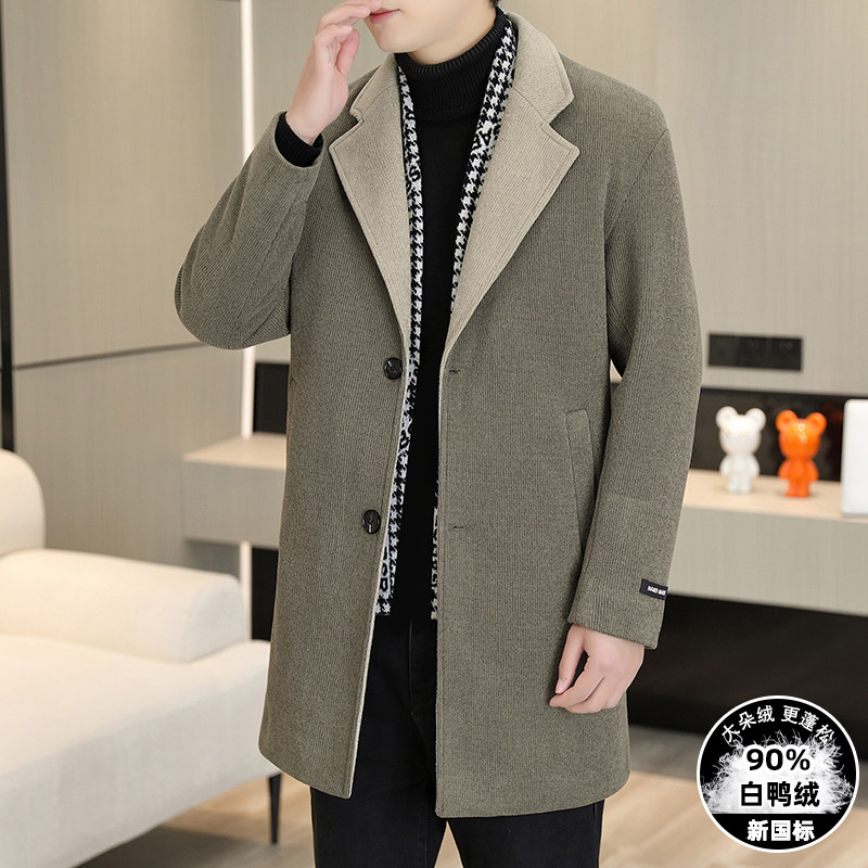 2025新款冬季加厚保暖羽绒服男士