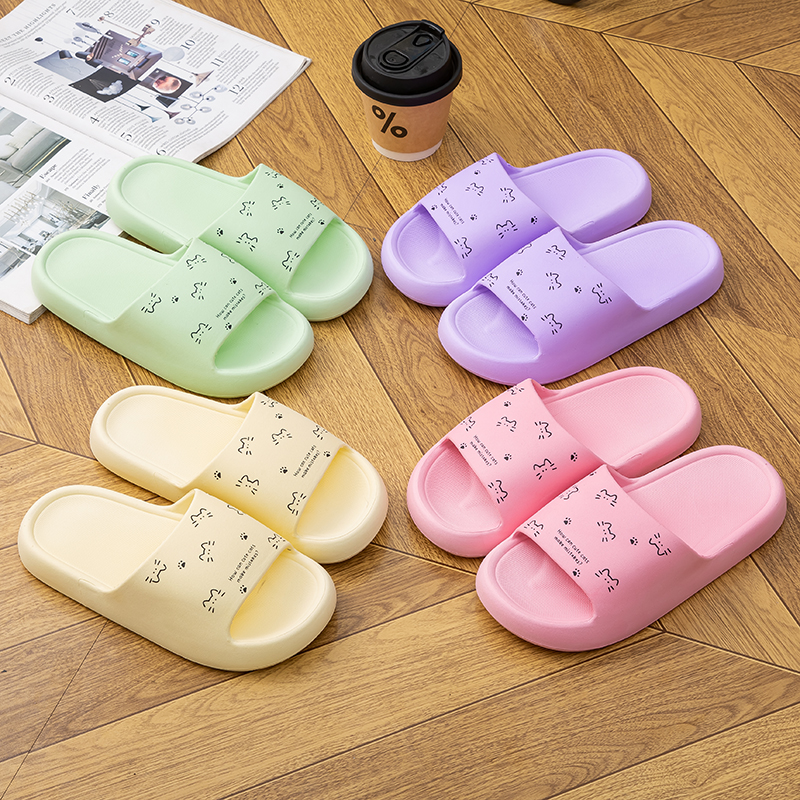 四季通用PVC塑料女士男大凉拖