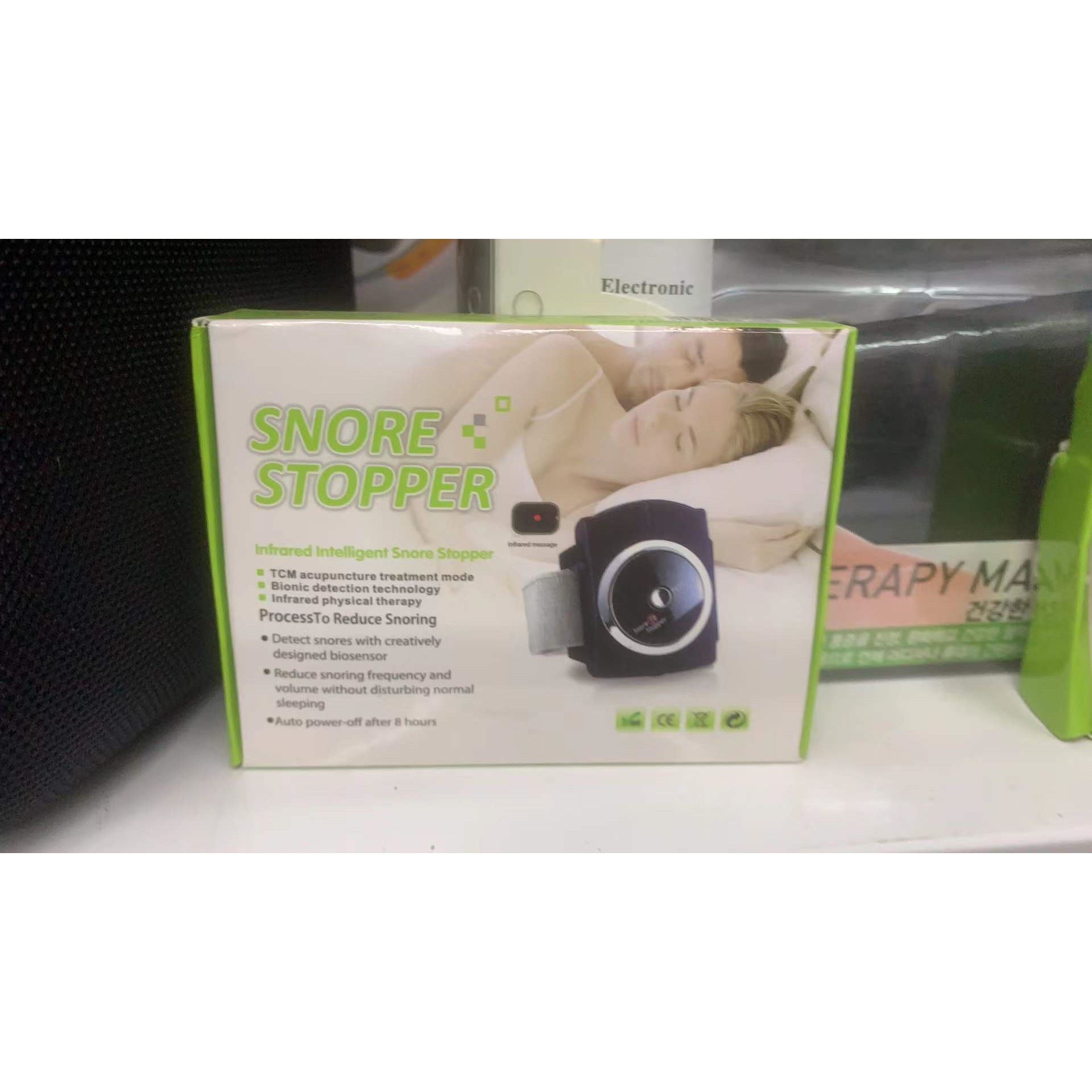 新款止鼾器打呼噜止鼾仪电脉冲按摩器腕式睡眠机