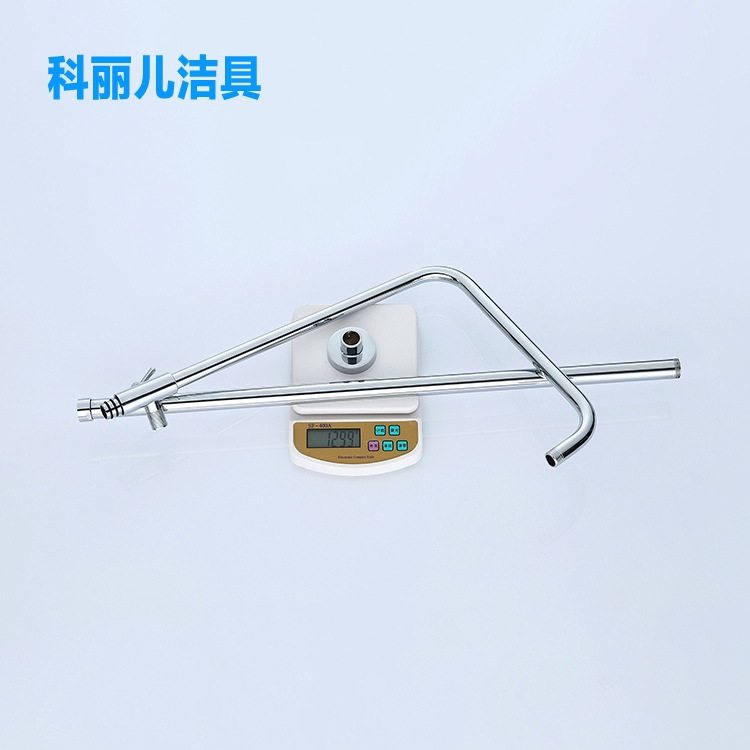 1.5 厚不锈钢花洒杆卫浴升降管七字花洒套装卫生间淋浴杆配件