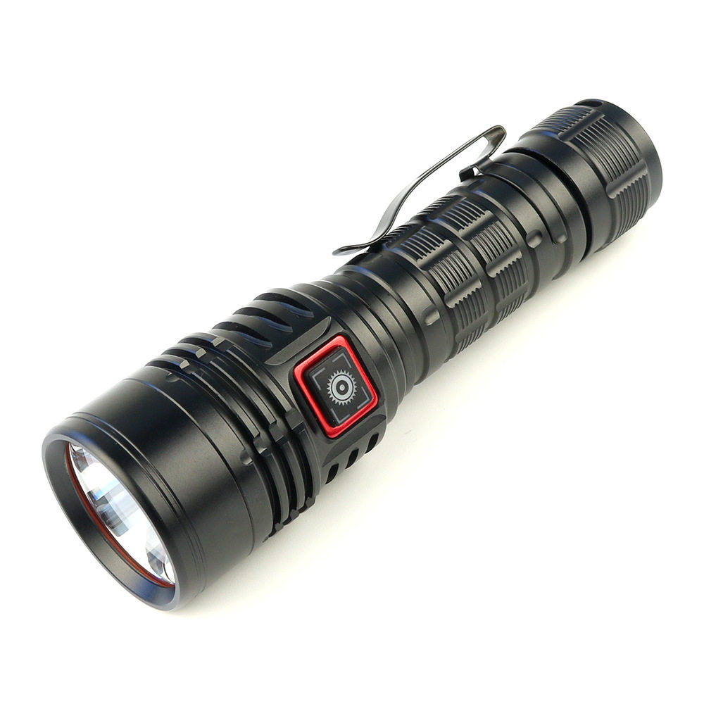 SST40强光手电筒超亮远射21700可充电G40定焦户外便携一体仓