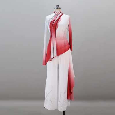 千织万丝胶州秧歌舞蹈服樊婧怡同款流年剧目演出服扇子舞艺考定制