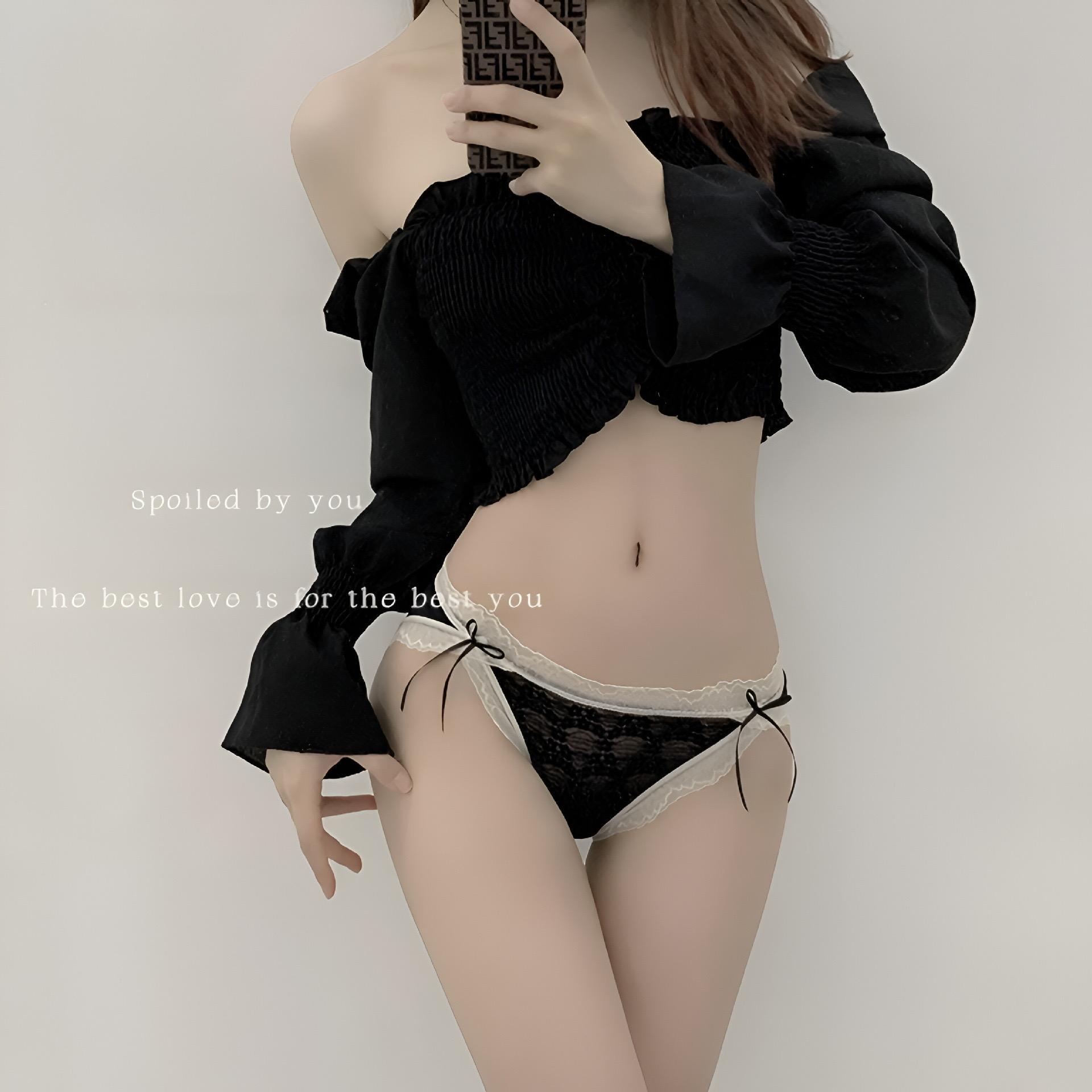 三条装纯欲性感女生内裤透气舒适