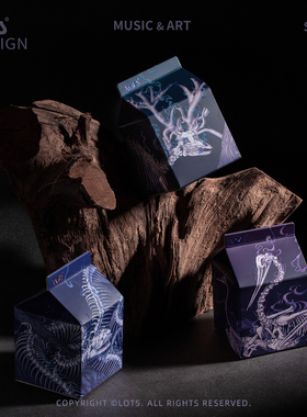 LOTS原创气定神闲插画音乐盒八音盒小众生日礼物送男生女生伴手礼