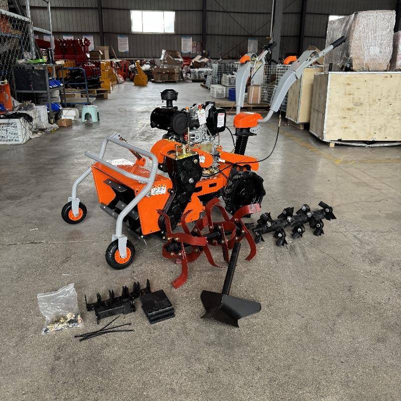 173柴油旋耕除草开沟机果园种植户旋耕机荒地杂草碎草机