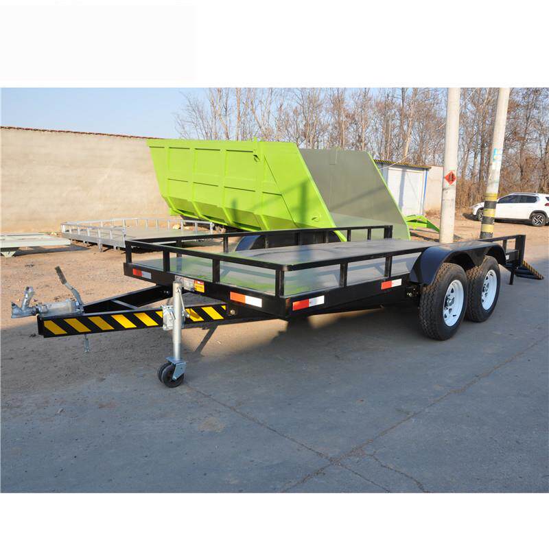 吨挖掘机拖车汽车拖车挖掘机半挂车平板拖车拖挂车带爬梯