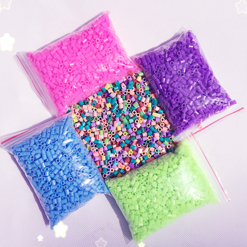 拼拼豆豆2.6mm 5mm融合拼豆豆diy手工儿童益智拼豆补充包|ruв категории игрушка/коляска/головоломка/блоки/модель, бусы/головоломка/в паре/демонтаж/бить игрушки, головоломка/деревоплита - от Buy2taobao.com для оказания профессиональной услуги покупки агента Taobao