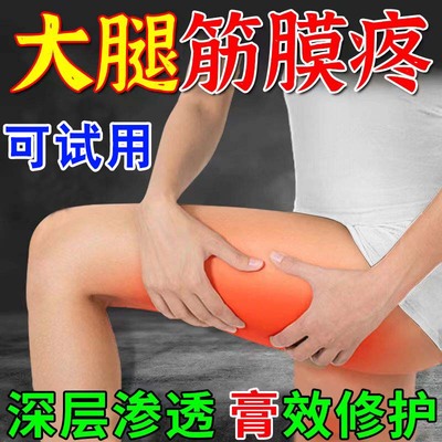 大腿肌筋膜炎药膏贴胫骨肌肉拉伤腿内侧腿窝腿弯筋疼酸痛胀麻木Z