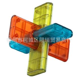 跨境速卖通学校科学馆礼物 拼装塑料孔明锁鲁班锁六通三通