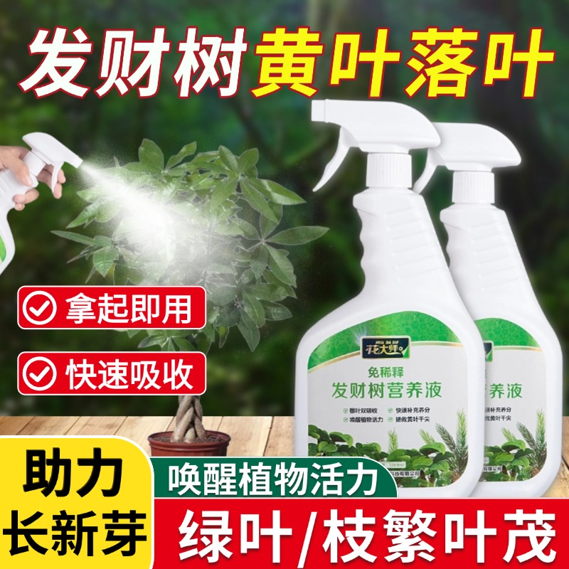 免稀释专用营养液叶面肥黄叶变绿