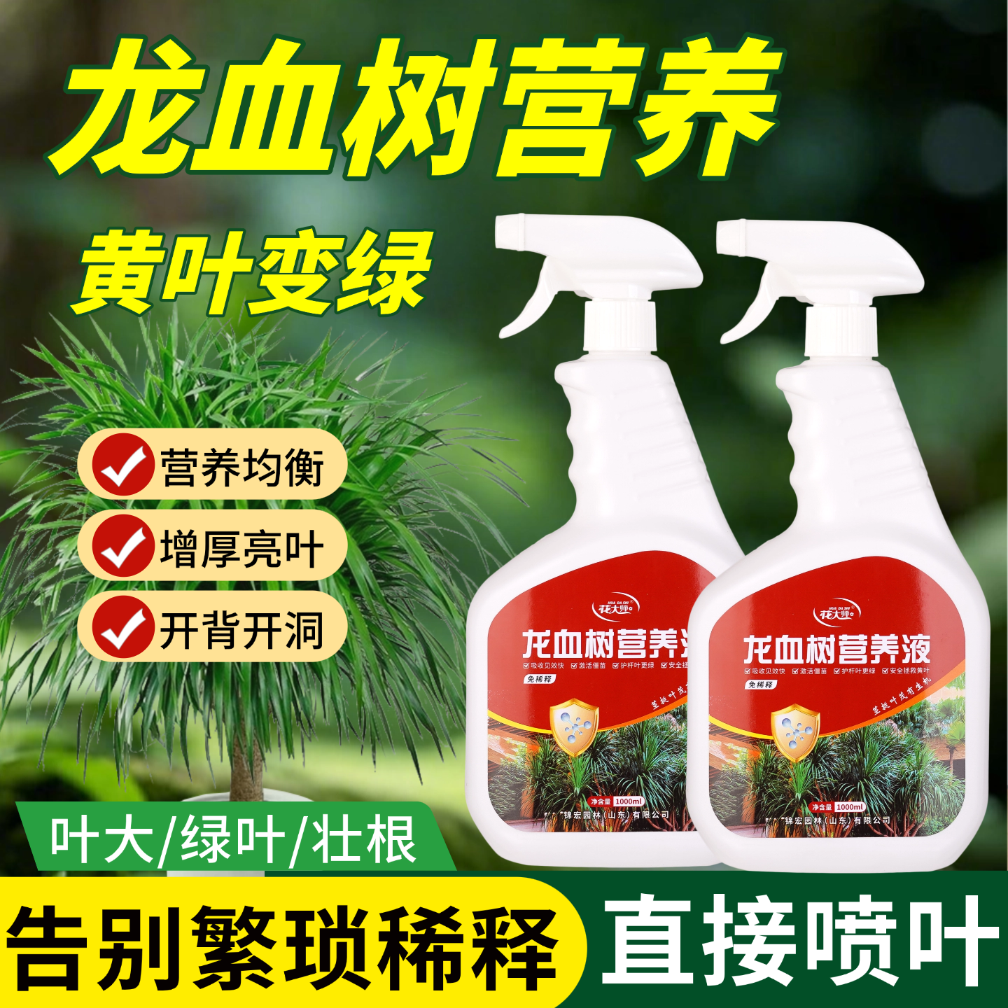 龙血树营养液专用肥料龙须树黄叶怎么养客厅绿植盆栽免稀释叶面肥,鲜花速递/花卉仿真/绿植园艺,家庭园艺肥料,淘宝优惠券,粉丝福利购,淘宝优惠卷