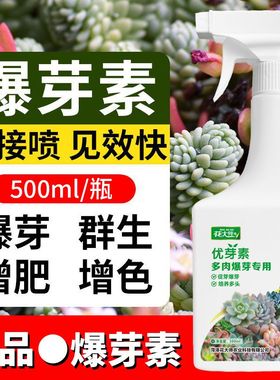 优芽素多肉专用肥营养液植物肥料爆芽素控释肥催芽优牙素测发促芽