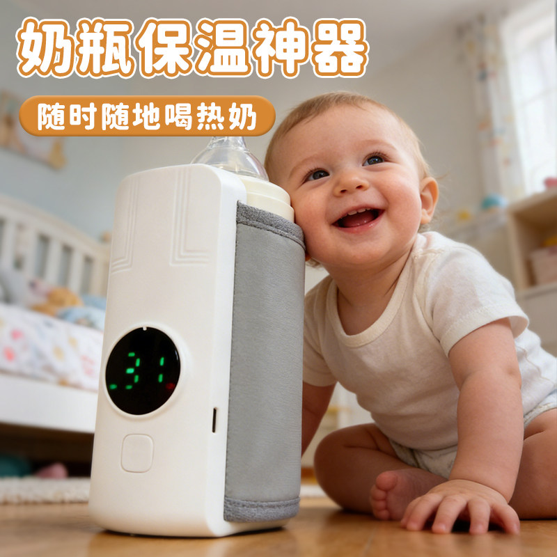婴幼儿暖奶器奶瓶保温套无线保温杯适用宝宝神器加热恒温便携外出,婴童用品,婴童保温杯,淘宝优惠券,粉丝福利购,淘宝优惠卷