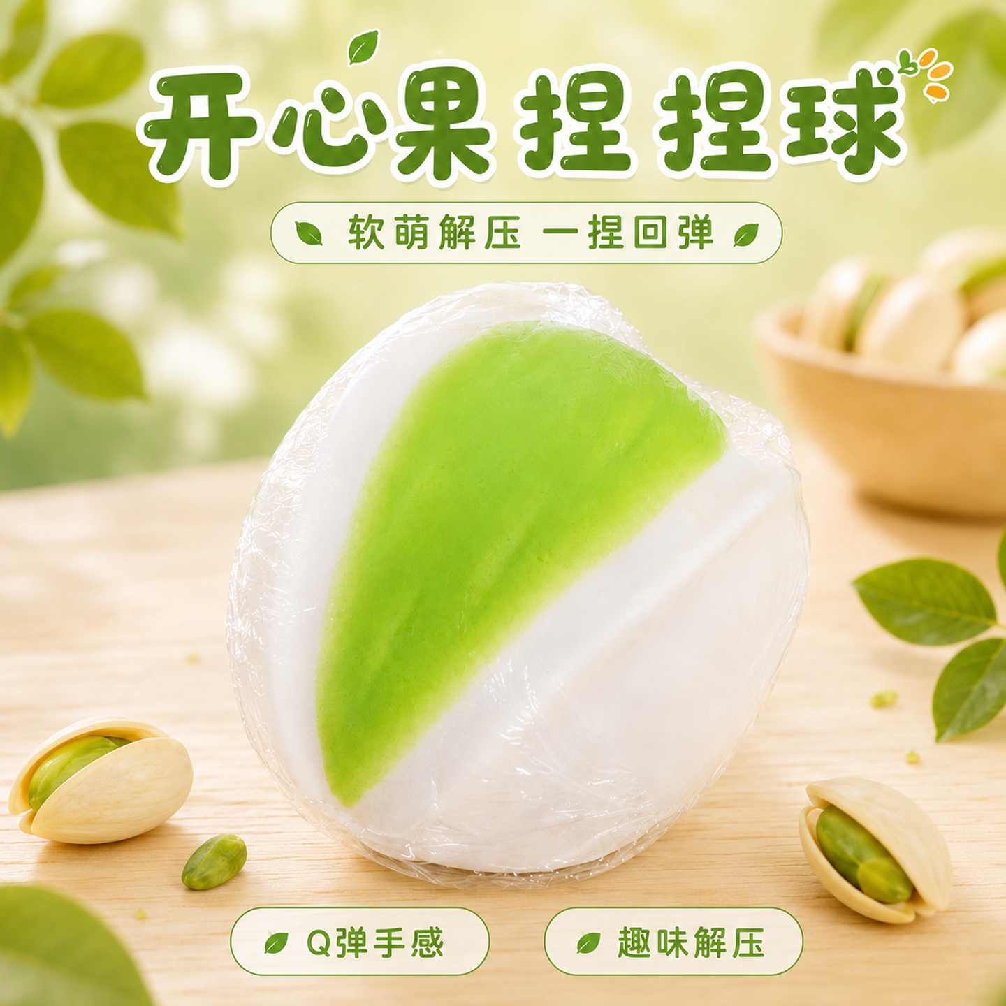 【韩国正品】开心果捏捏乐