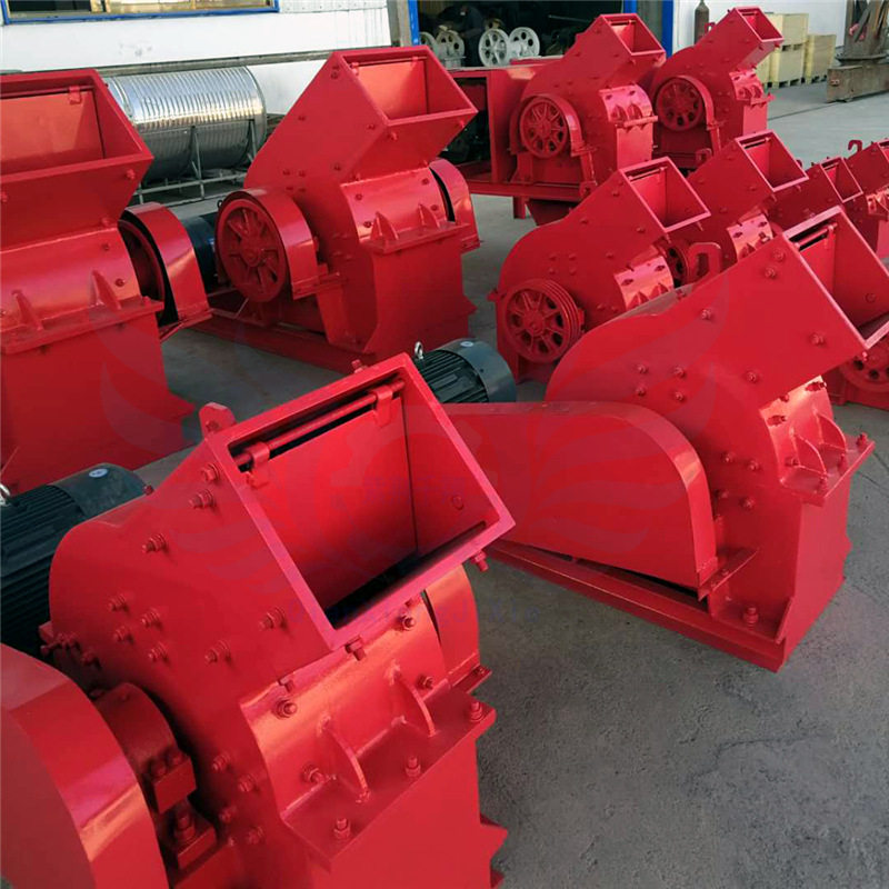 现货铁路制砂生产设备小型柴油移动锤式破碎机 矿石水泥块粉碎机