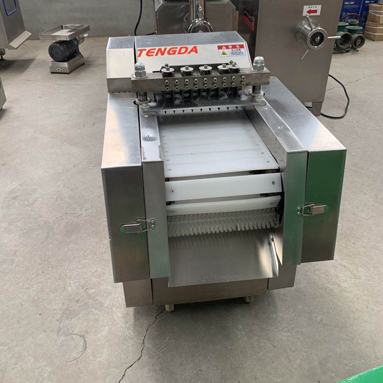 多功能鸡鸭鹅切块机 全自动剁鸡块鸭块机  现货供应切鸡块机