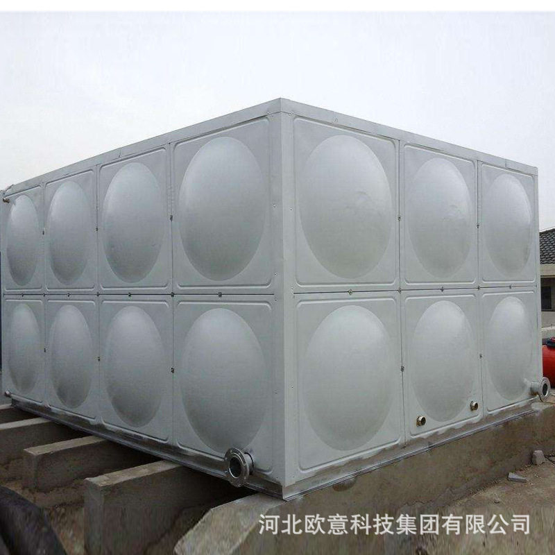 玻璃钢消防拼装水箱smc组合式工程蓄水水箱模压镀锌方形保温水箱