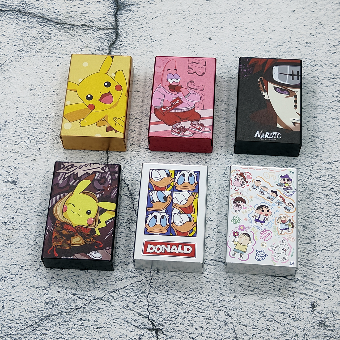 金属滑盖防潮抗压烟盒