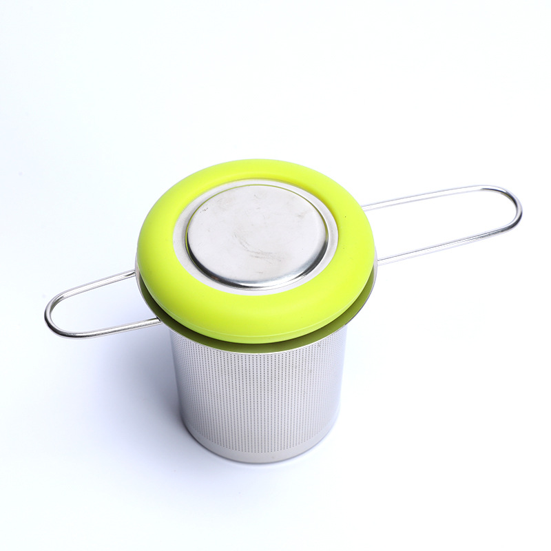 工厂不锈钢304折叠茶桶泡茶器 现货茶漏滤网 不锈钢茶滤