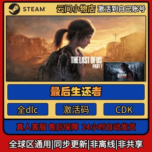 入库CDKEY电脑全DLC中文游戏激活入库 激活码 最后生还者 Steam正版
