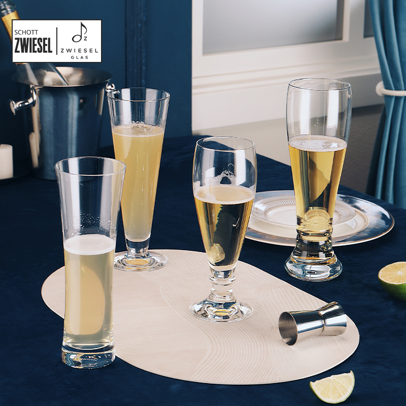 德国SCHOTT ZWIESEL肖特高端啤酒杯家用水晶高脚杯大容量精酿酒杯