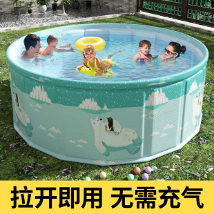 儿童家里游泳池免充气折叠儿童家用洗澡水池室内宝宝玩具沙池儿童