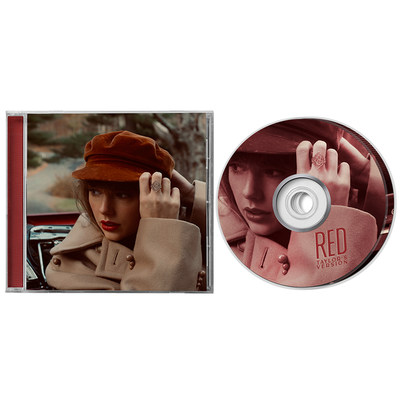 正版现货 霉霉 泰勒斯威夫特专辑 Taylor Swift RED 重录版 2CD