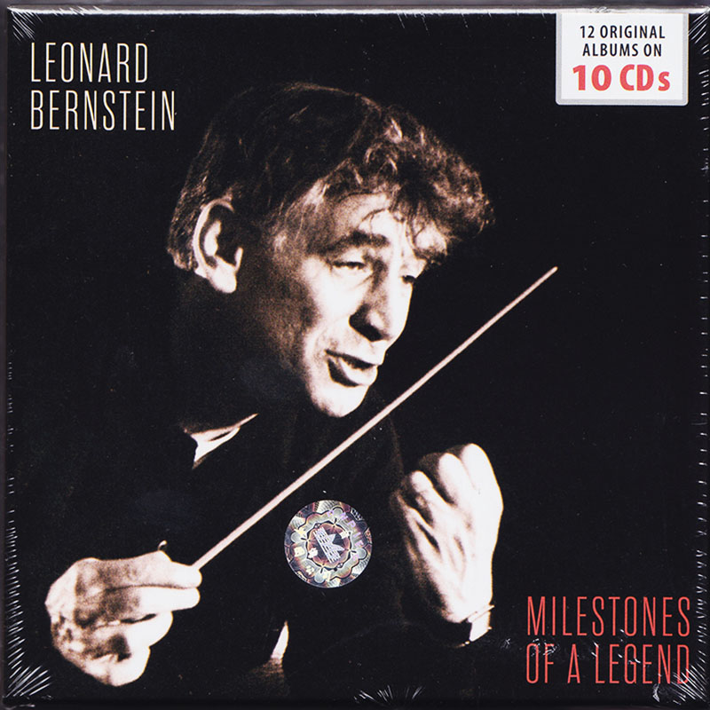 LEONARD BERNSTEIN伯恩斯坦传奇历程 10CD原装进口 600329-封面