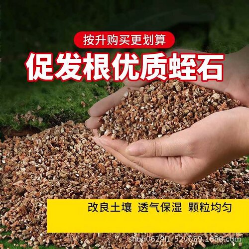 包邮园艺蛭石颗粒土珍珠岩铺面月季扦插养花专用营养土龟蛇蛋孵化