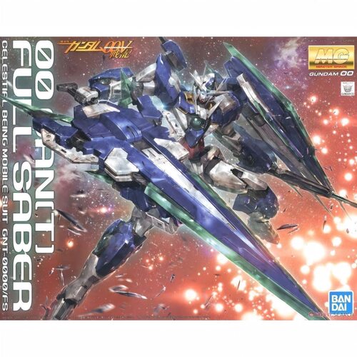 正品万代 MG 1/100 全刃式 00Q 量子 OOQ GN剑 拼装 模型
