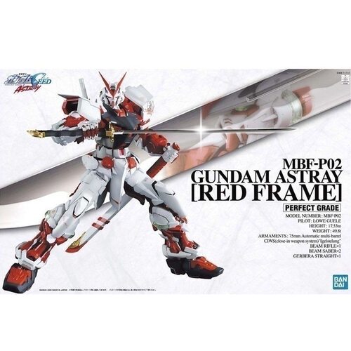 万代 PG 1/60 ASTRAY RED FRAME 红异端 迷茫敢达拼装 高达 模型