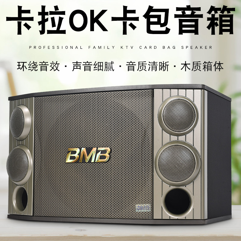 bmb csx1000/850 家庭ktv卡包音响10寸12寸卡拉ok无源壁挂式音箱