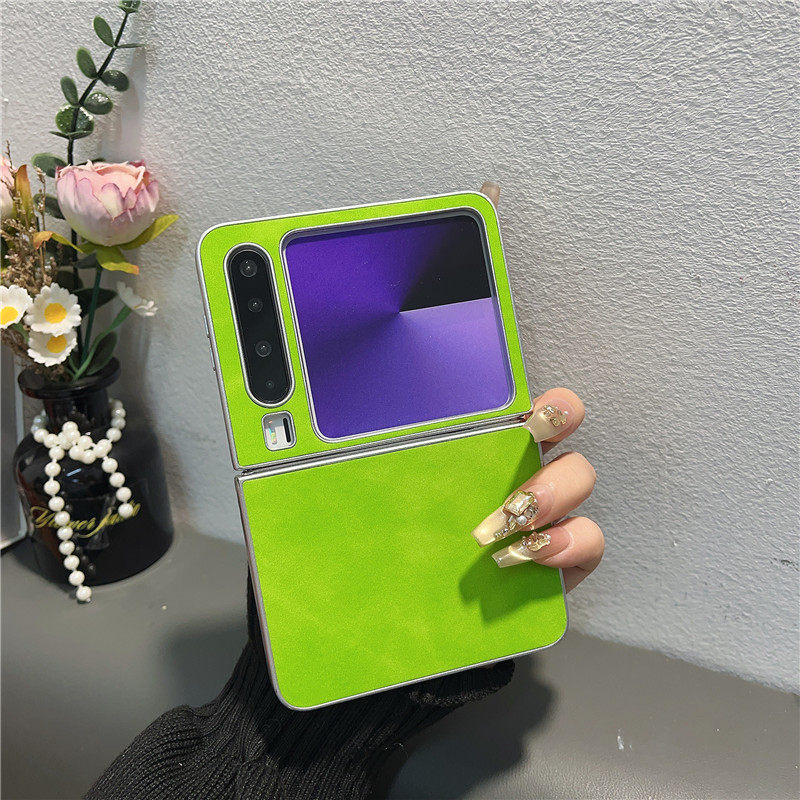 适用华为PuraX手机壳新款素皮pockets阔折叠x典藏版Pocket2高档荔枝纹保护套novaflip防摔超薄女士外壳简约男