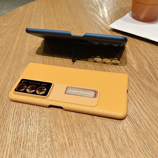 适用荣耀MagicVs3手机壳MagicV2折叠屏新款Vs真皮全包华为vs2至臻版保护壳magicv男女超薄防摔隐形支架外s