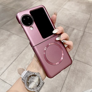 适用OPPOFindN3Flip手机壳oppo find n2filp折叠屏超薄电镀金属漆外壳全包防摔5G男女磁吸无线充限量高级硬