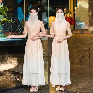 采耳足浴会所技师服 高端美容院工作服女柔式 柔式 技工作服减龄新款