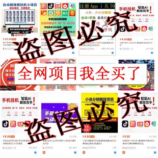 2025新版全自动挂机赚钱项目合集电脑手机安卓模拟器视频游戏教程