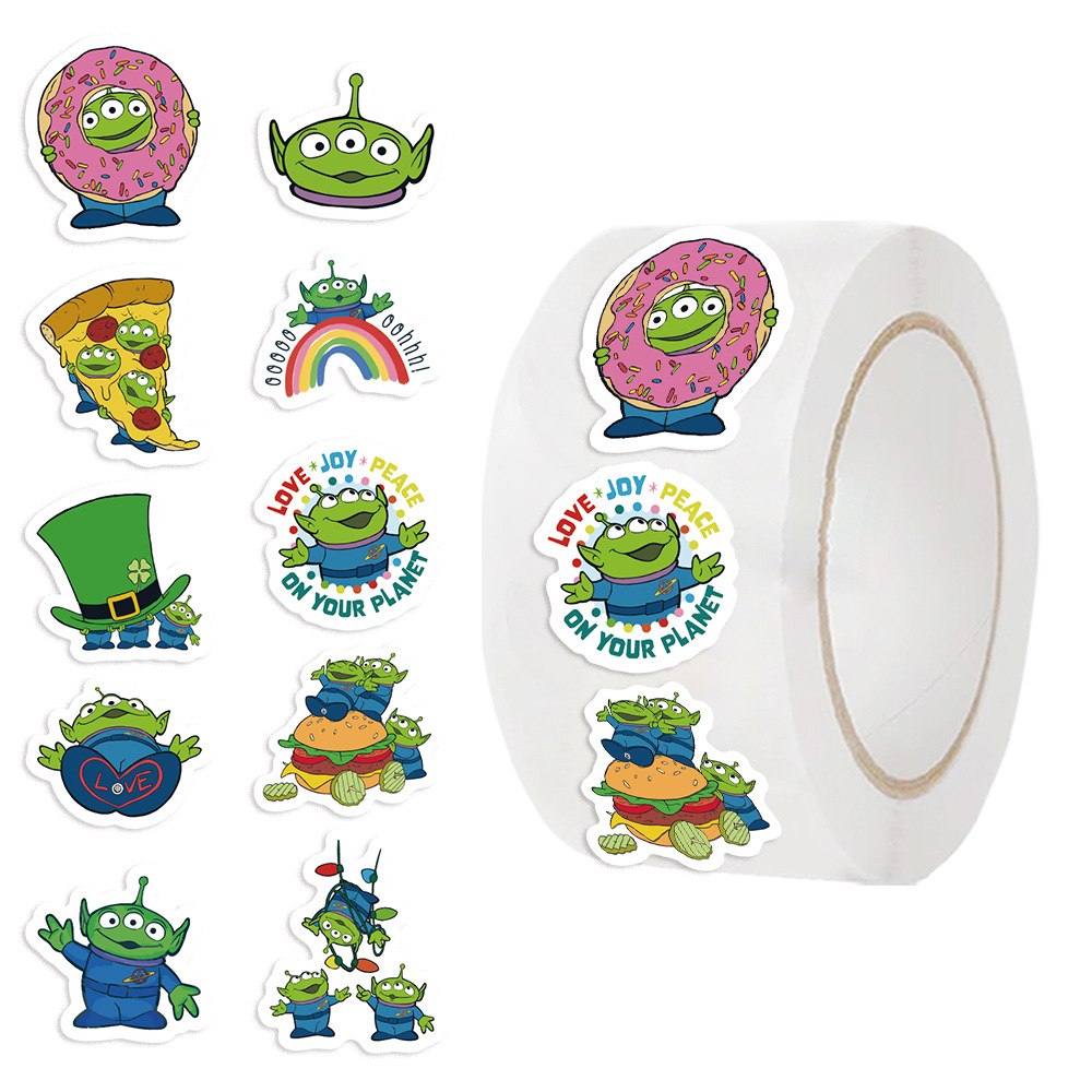 迷你三眼仔玩具总动员卷卷小贴纸