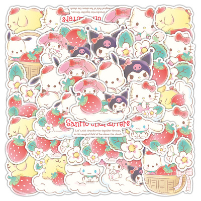 正版三丽鸥帕恰狗儿童水杯贴纸