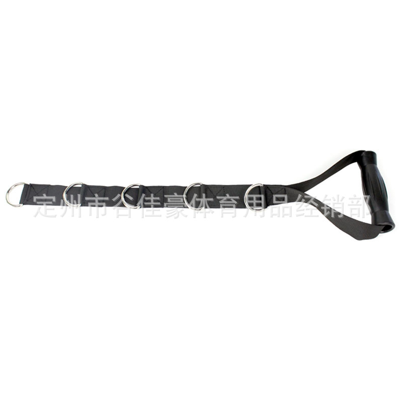 龙门架把手健身器材配件弹阻力带吊环拉手飞鸟扩胸拉力器手柄