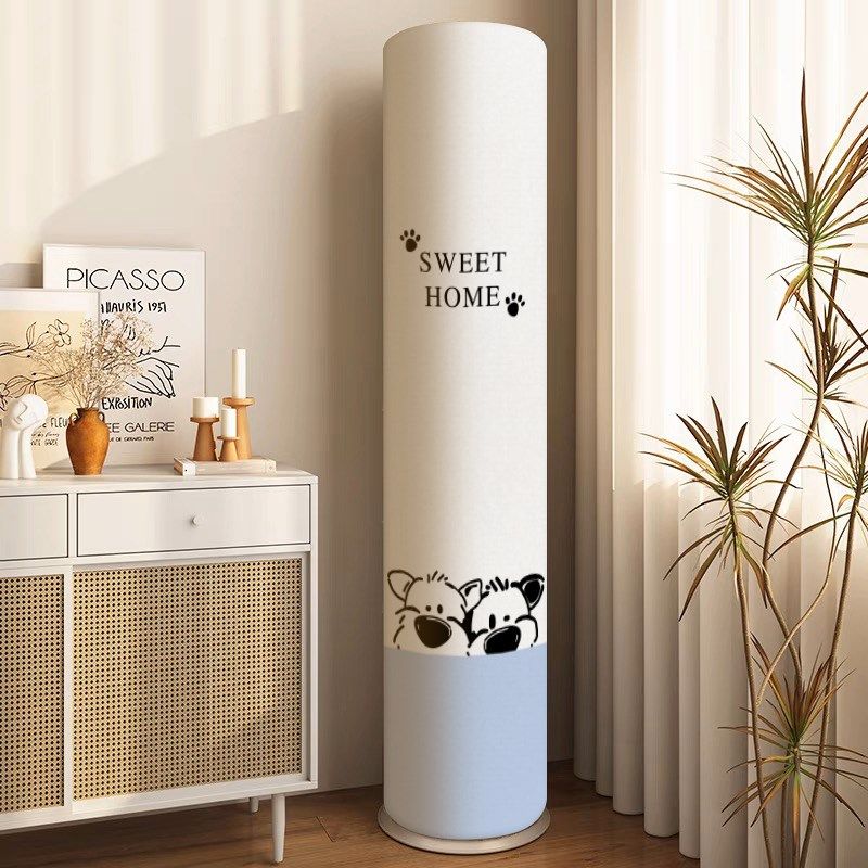 卡通弹力空调防尘罩立式圆柱形通用柜机专用全包挡风空调套盖布,个性定制/设计服务/DIY,明信片定制,淘宝优惠券,粉丝福利购,淘宝优惠卷