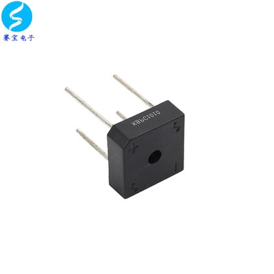优质KBPC1010 正方形 整流桥10A 1000V 4脚 SEP 赛宝电子