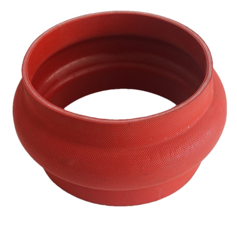 大口径卡箍式硅胶软连接鼓肚硅胶软连接卡箍硅胶R软接头硅胶波纹