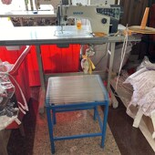 工厂上班弹力凳缝纫机专用散热透气服装 厂员工坐垫凳椅耐用 厂鞋