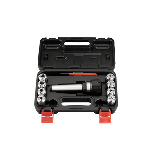 J7316B炮塔後拉式 4号NT40 刀柄 精度铣刀夹头3 莫氏锥柄铣夹头套装