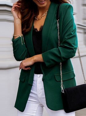 Blazer Jacket Office Ladies Blazers Work Coat suit for Women