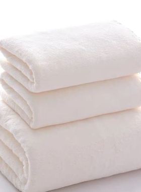 high quality face towel + bath towel set shower towel 2pcs