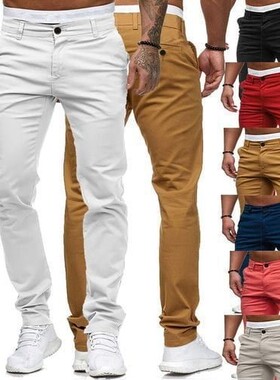 pants men Trousers Elasticity for Cargo Fat winter clothes