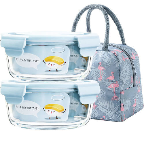 microwave oven lunch box glass box food storage container