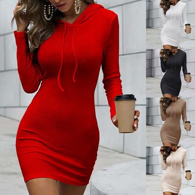 dress women dresses winter 2021 red casual white short sexy